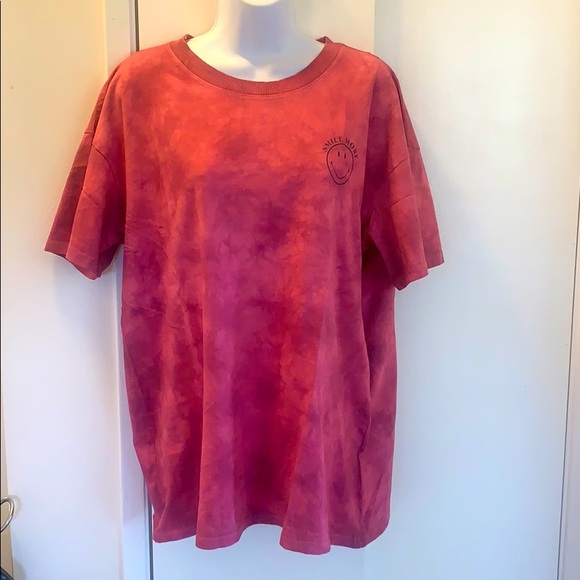 Smiley Originals smile more in tie die Mauve new - Picture 2 of 15